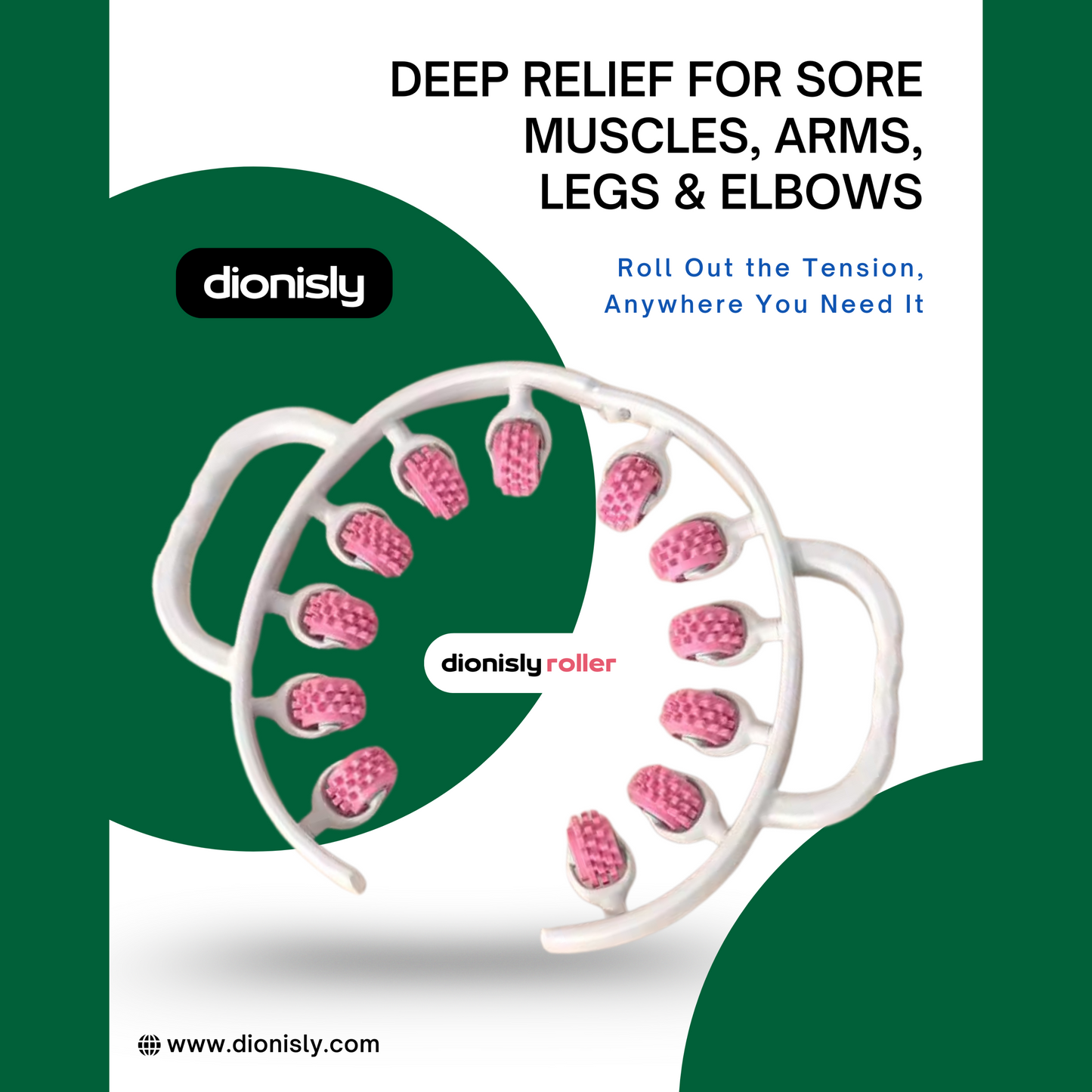 Dionisly Muscle & Cellulite Relief Roller