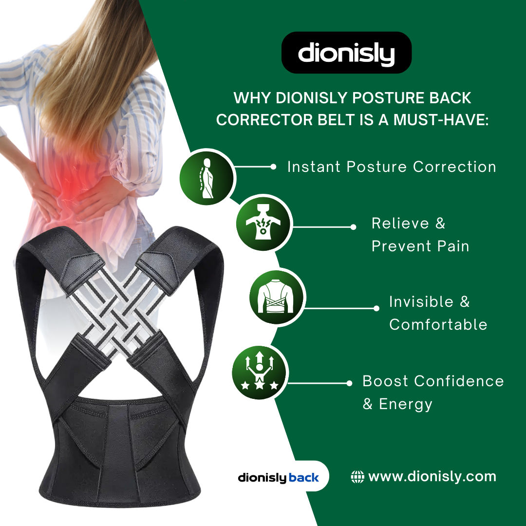 Dionisly Back Posture Corrector Belt