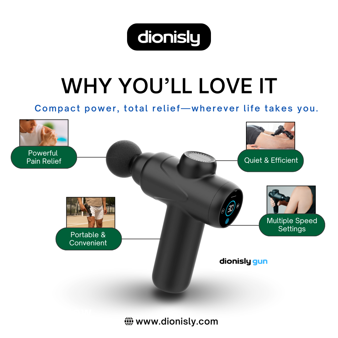 Dionisly Gun Power Massager
