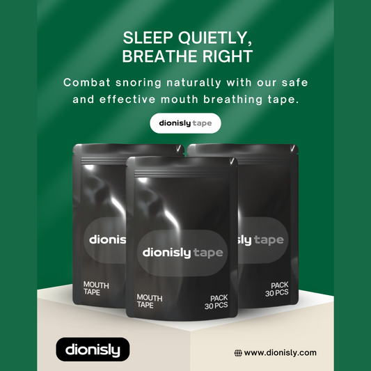Dionisly Tape Anti-Snore Mouth – Breathe Better, Sleep Deeper