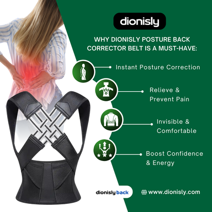 Dionisly Back Posture Corrector Belt